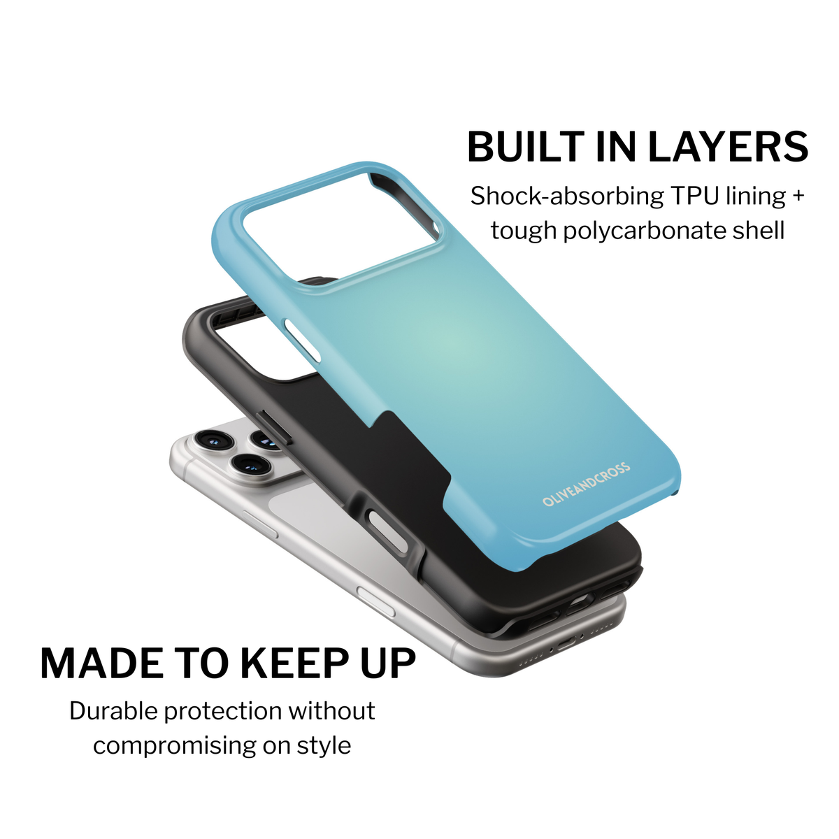 iPhone 18 Pro Case – Ocean Mist