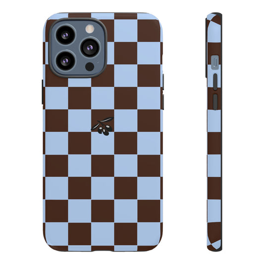 iPhone 13 Pro Max Case – Chocolate Check