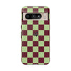 Google Pixel 8 Pro Case – Crimson Check