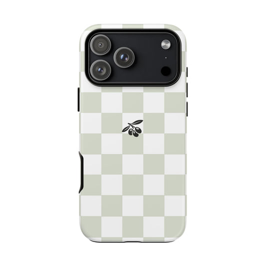 iPhone 17 Pro Max Case – Sage Check