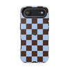 iPhone 17 Air Case – Chocolate Check
