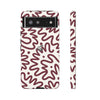 Google Pixel 6 Case – Crimson Flow