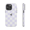 iPhone 15 Pro Max Case – Lavender Check