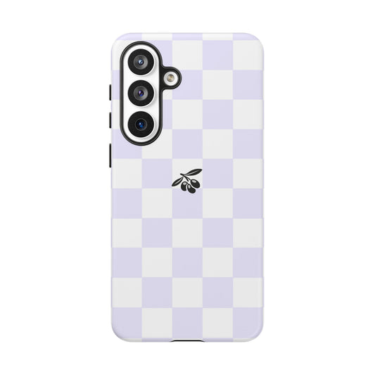 Samsung Galaxy S26 Plus Case – Lavender Check