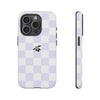 iPhone 15 Pro Case – Lavender Check