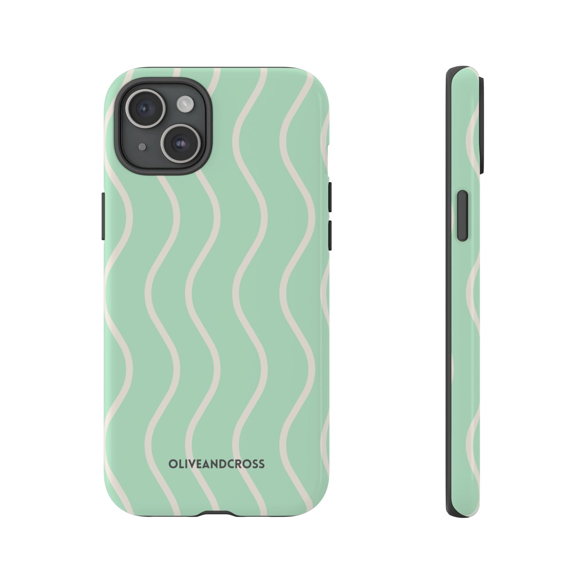 iPhone 15 Plus Seafoam phone case