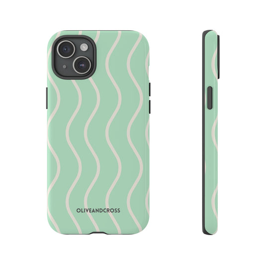 iPhone 15 Plus Seafoam phone case