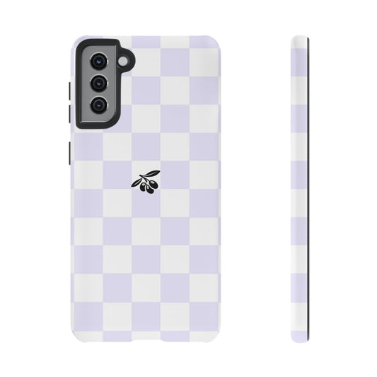 Samsung Galaxy S21 Plus Case – Lavender Check