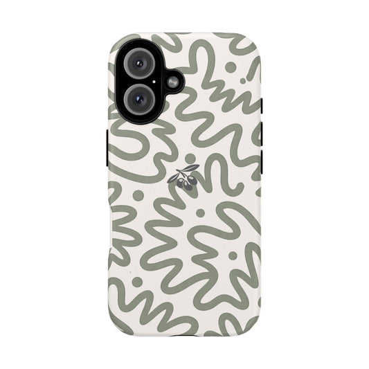 iPhone 16 Case – Sage Flow