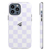 iPhone 13 Pro Max Case – Lavender Check