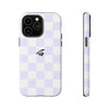 iPhone 14 Pro Max Case – Lavender Check