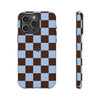 iPhone 15 Pro Max Case – Chocolate Check
