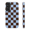 Samsung Galaxy S22 Case – Chocolate Check