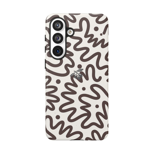 Samsung Galaxy S26 Plus Case – Chocolate Flow