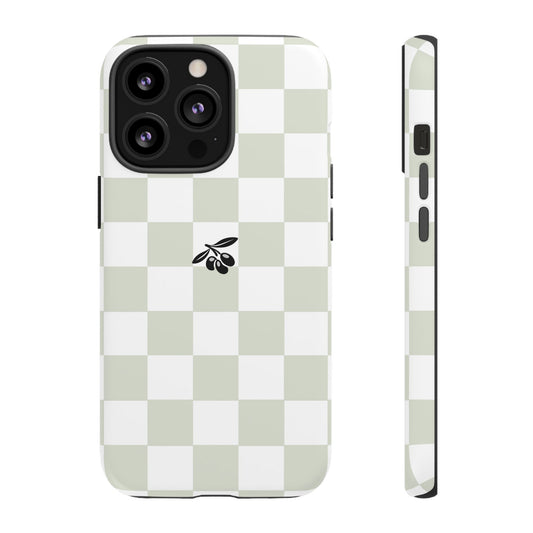 iPhone 13 Pro Case – Sage Check