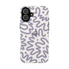 iPhone 16 Plus Case – Lavender Flow