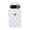 Google Pixel 9 Case – Lavender Check