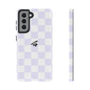 Samsung Galaxy S21 Case – Lavender Check