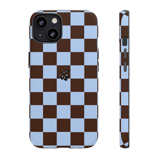 iPhone 13 Case – Chocolate Check