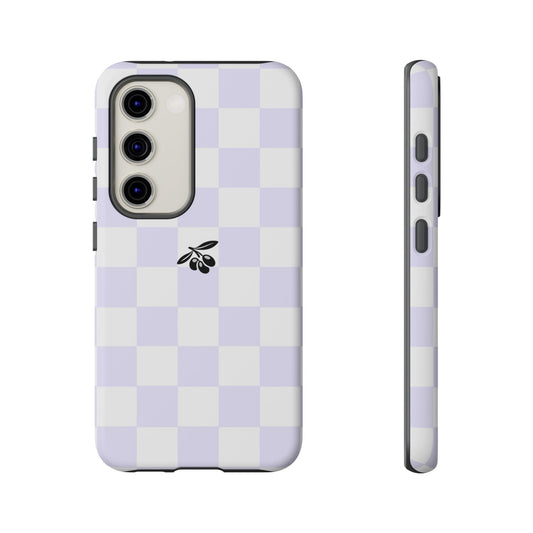 Samsung Galaxy S23 Case – Lavender Check