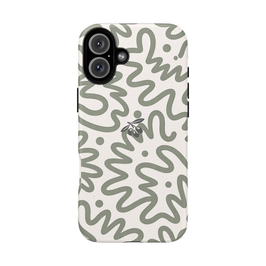 iPhone 16 Plus Case – Sage Flow