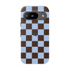 Google Pixel 9 Case – Chocolate Check