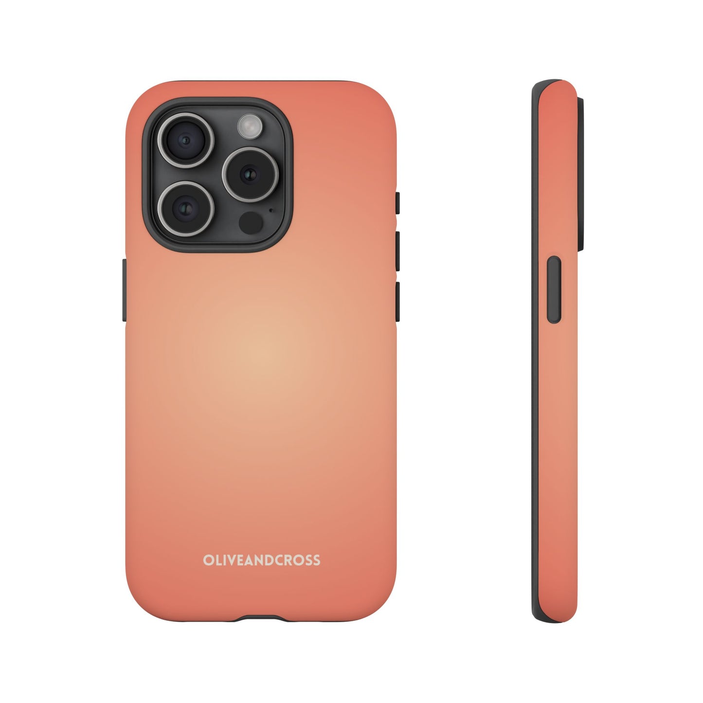 iPhone 15 Pro Case – Sunset Coral
